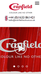 Mobile Screenshot of cranfield-colours.co.uk